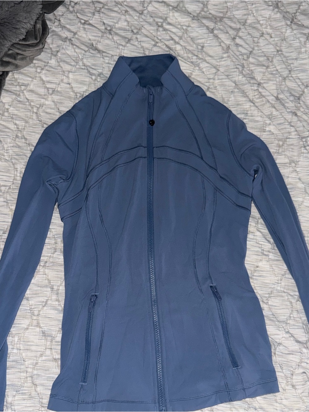 lululemon athletica Slate Blue Full-Zip Utility Jacket